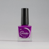 Лак для стемпинга Swanky Stamping 010, фиолетовый 10 мл