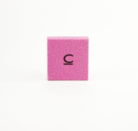 Мини-бафик (розовый) для ногтей Cosmolac 100 грит