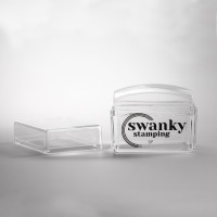 Штамп Swanky Stamping силиконовый, прозрачный, прямоугольный 2,5*3,5 см